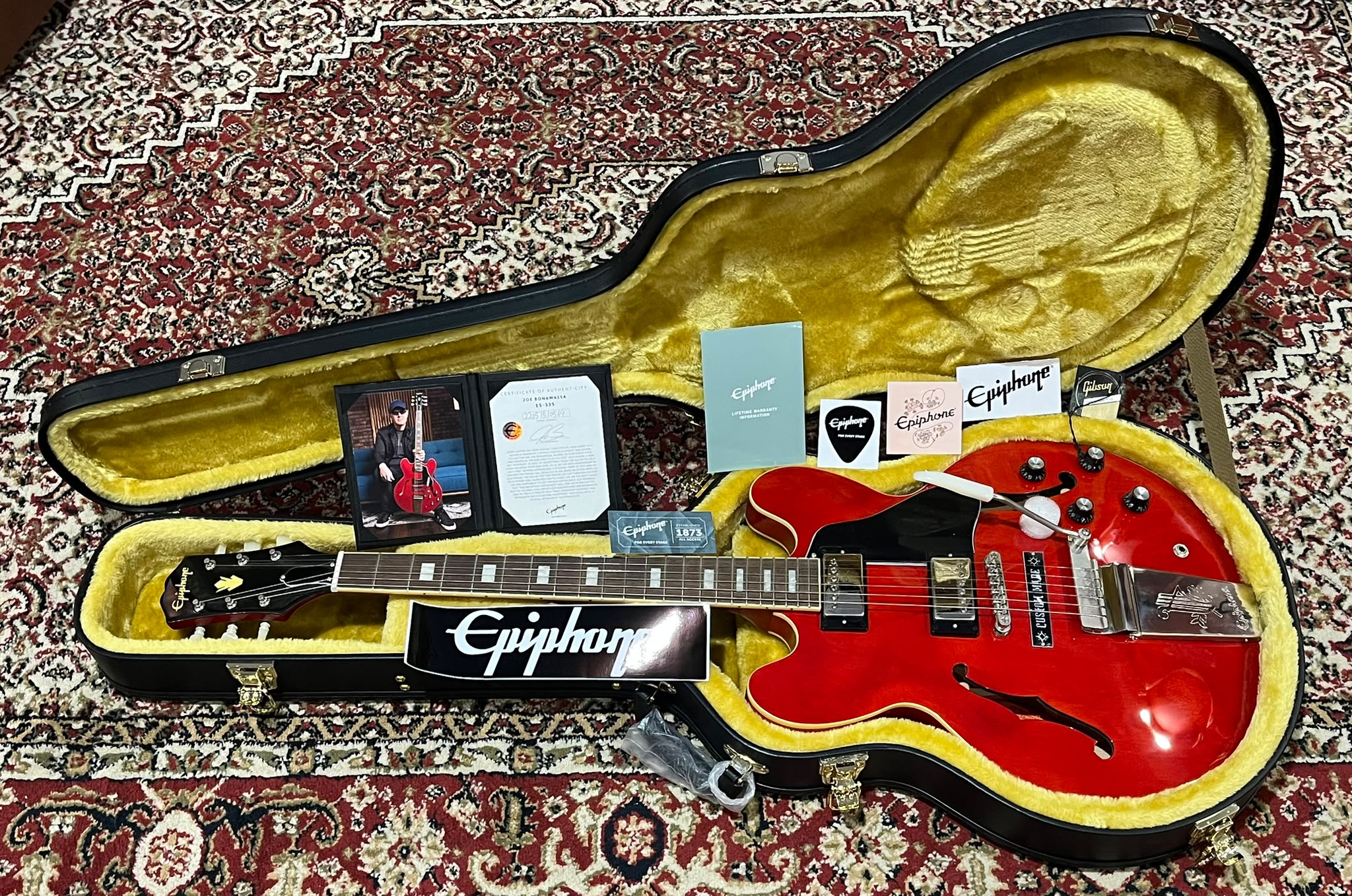 Epiphone Joe Bonamassa 1962 ES-335 Sixties Cherry