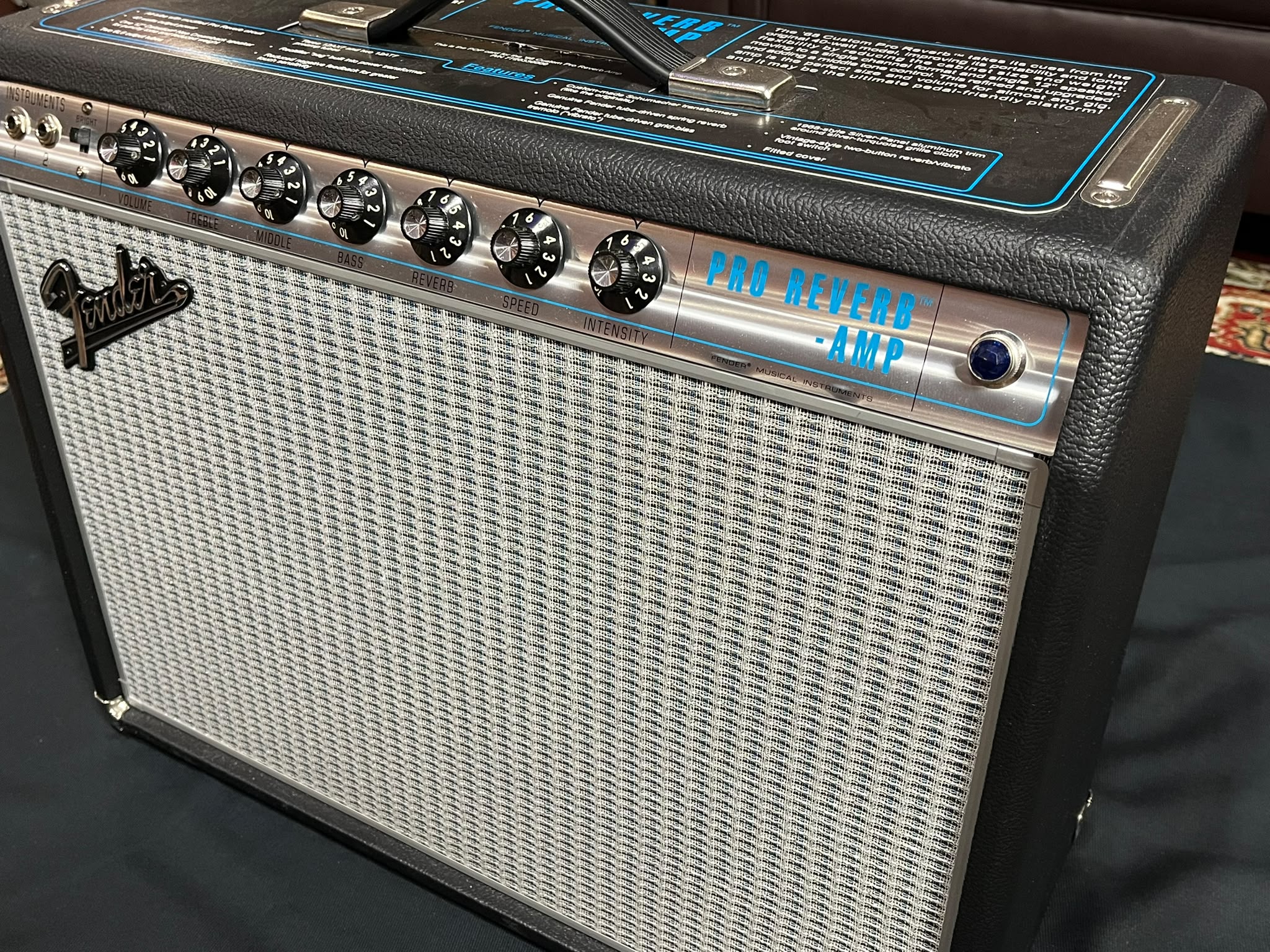 Fender '68 Custom Pro Reverb Combo Ex Demo - immagine 8