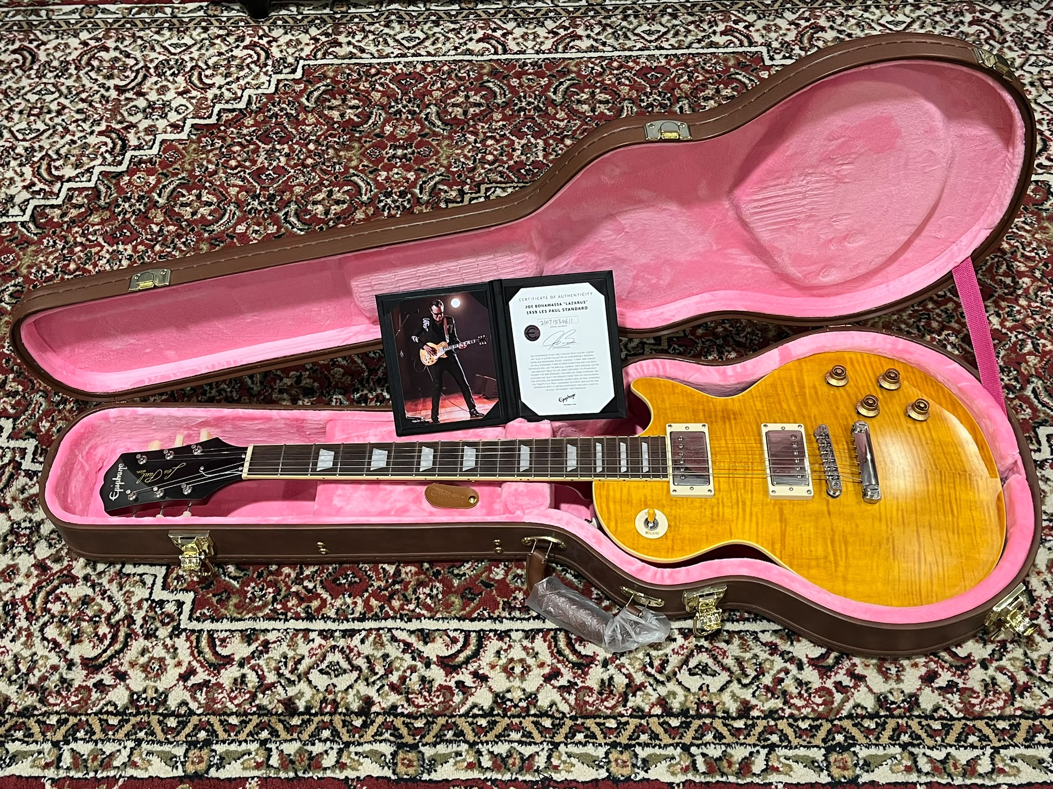 Epiphone Les Paul 1959 Limited Edition Joe Bonamassa "Lazarus" - immagine 8