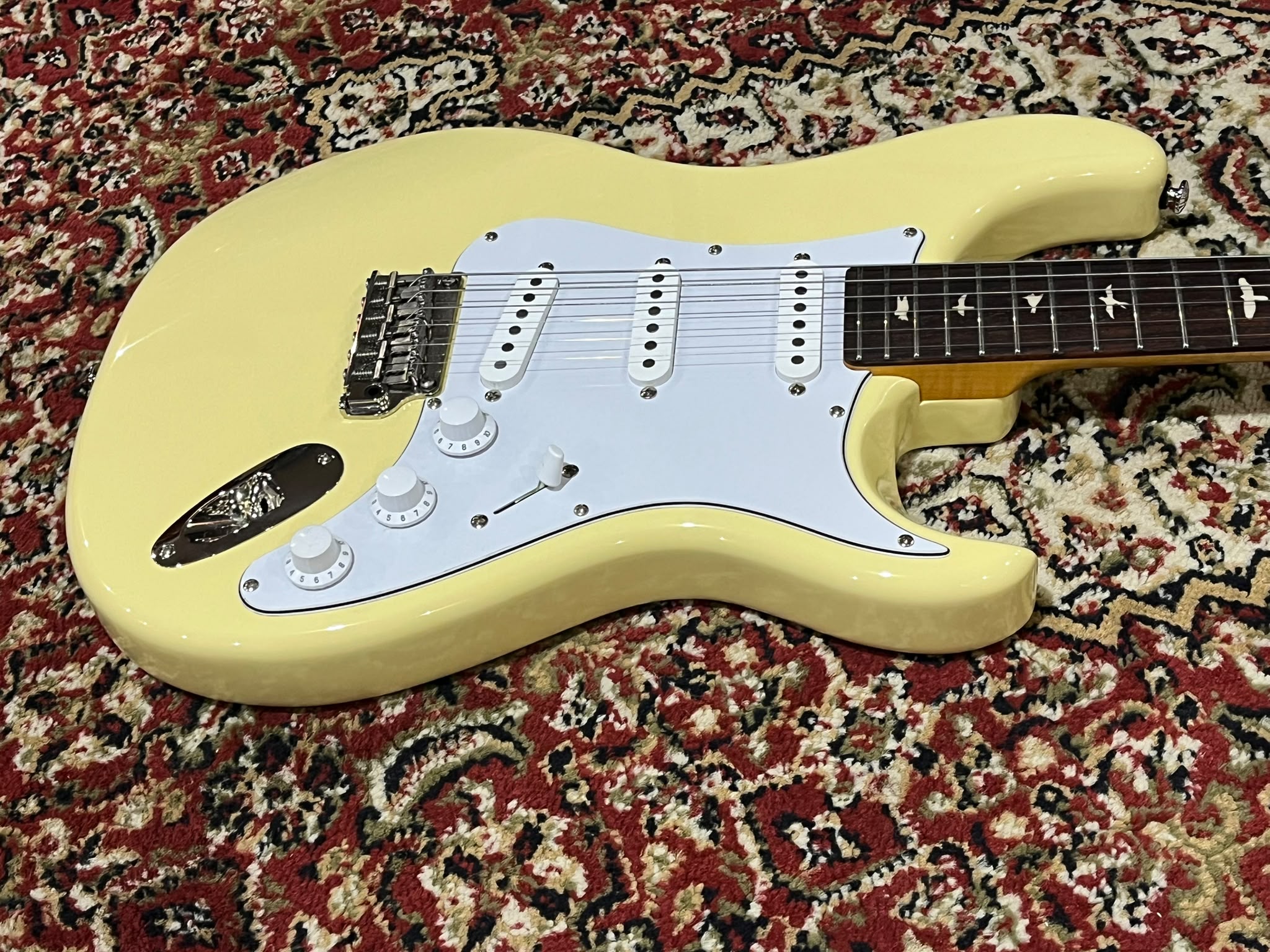 Prs SE Silver Sky John Mayer Moon White Usato Garantito - immagine 5